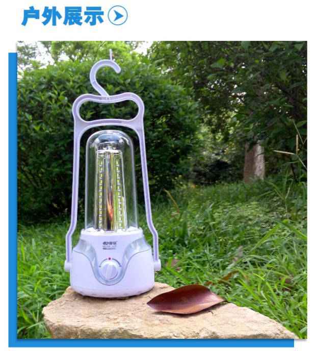 LED có thể sạc lại Đèn lồng cắm trại ngoài trời Cắm trại năng lượng mặt trời Lều cắm trại Ánh sáng siêu sáng đèn pin surefire