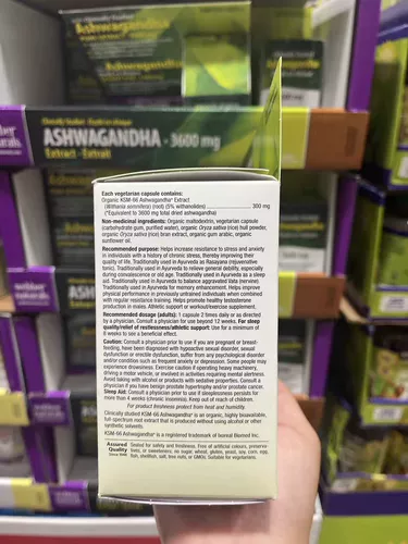 27 марта Webber Weibo Ashwagandha Indian Ginseng Southern African Logstine Capsule Essence 120 Капсулы