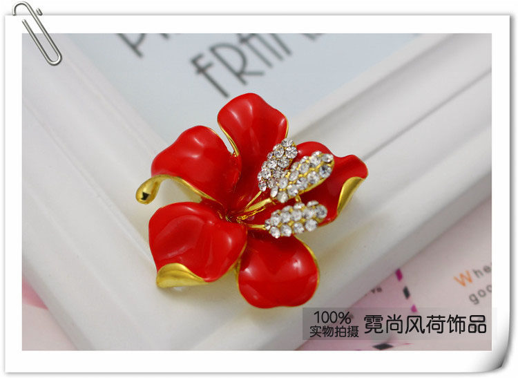 Broche femme en Zircon diamant - Ref 1178087 Image 17