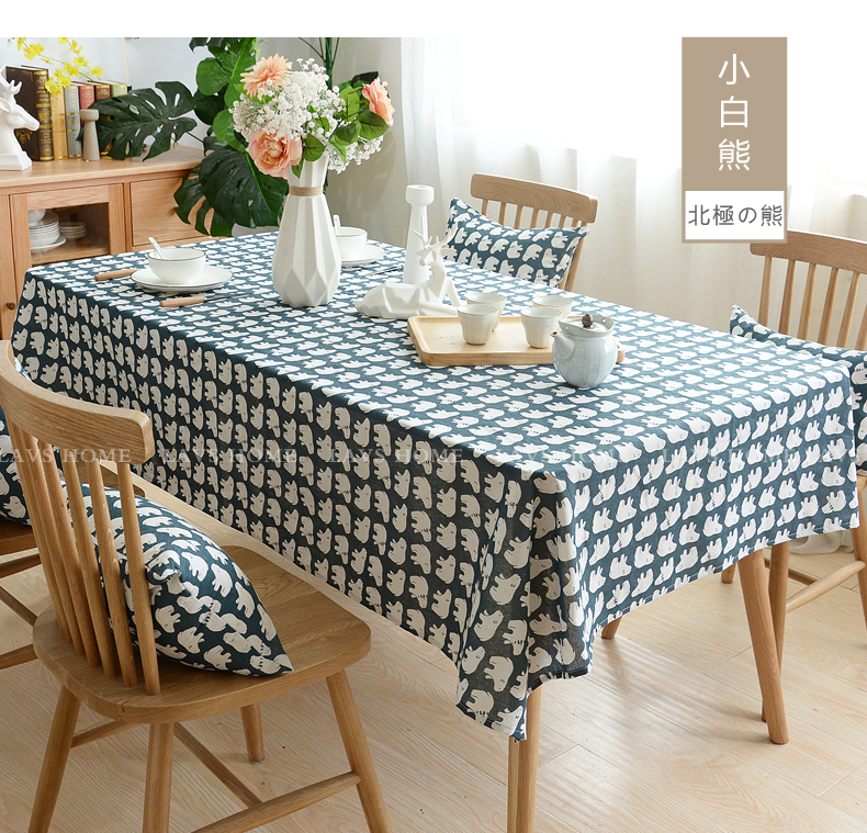 Bảng kẻ sọc vải không thấm nước chống bỏng dầu-miễn phí dùng một lần cotton linen tươi nhỏ Bắc Âu bàn cà phê mat ins net khăn trải bàn màu đỏ khăn lót chén dĩa