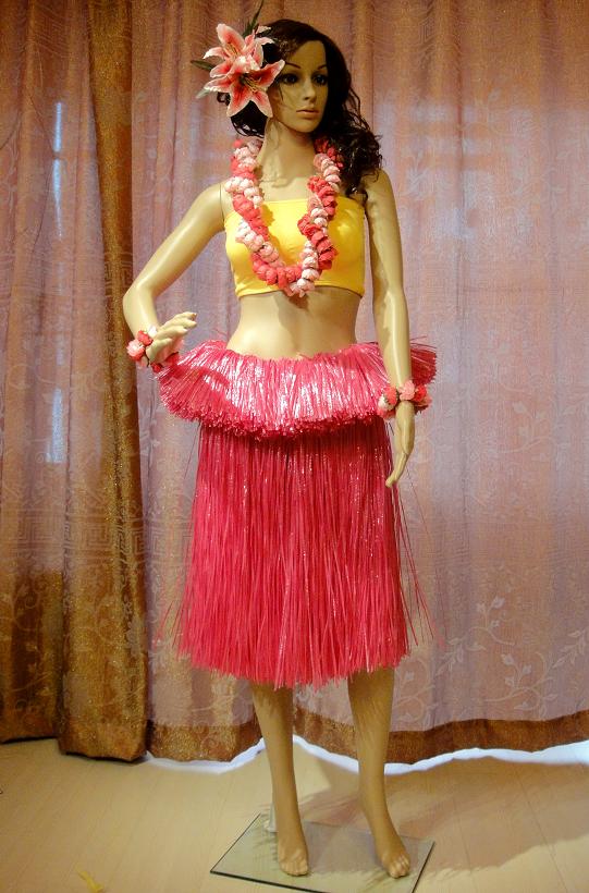 Hawaiian Grass Skirt Dance Suit Traditional Hawaiian Grass Dress Dance Performance Suit Adult Performance Suit Show Costume