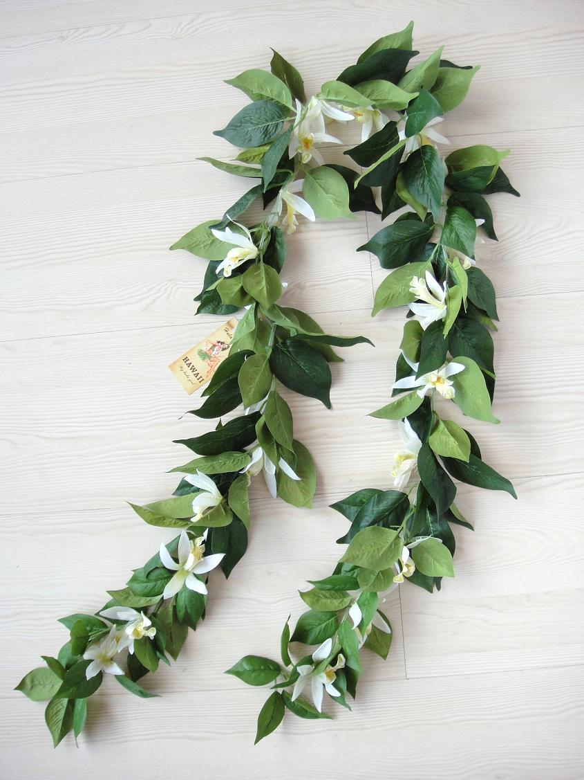 Hawaii Herb Dress and Neck Ring Dance Prop Performance Accessories Garlet Maile King Lei