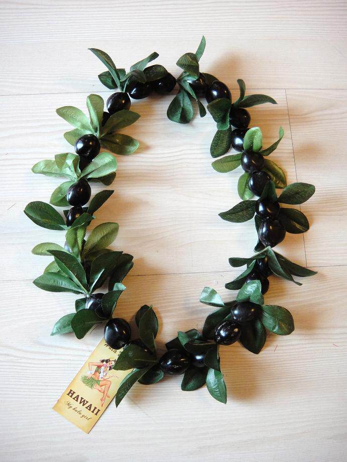 Hawaiian hula necklace props dance props hula dance performance props accessories seed necklace neck ring