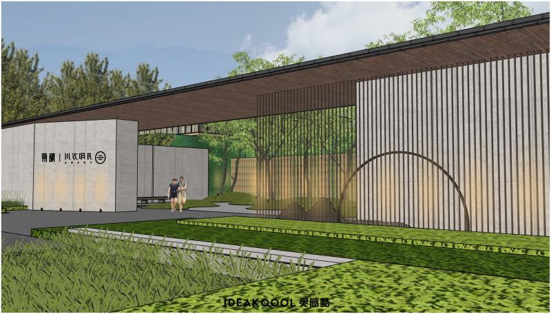 福州月印万川·隐屏示范区SU模型丨