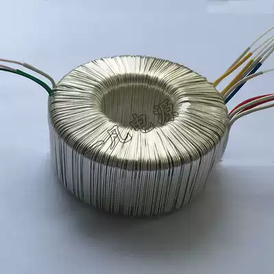 200W OCC silver-plated wire wound fever power amplifier ring cattle transformer imported core ring transformer