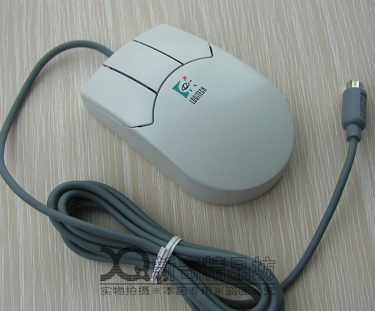 Stock Logitech MouseMan Right 3-button old mechanical ball mouse PS 2-port suitable collection