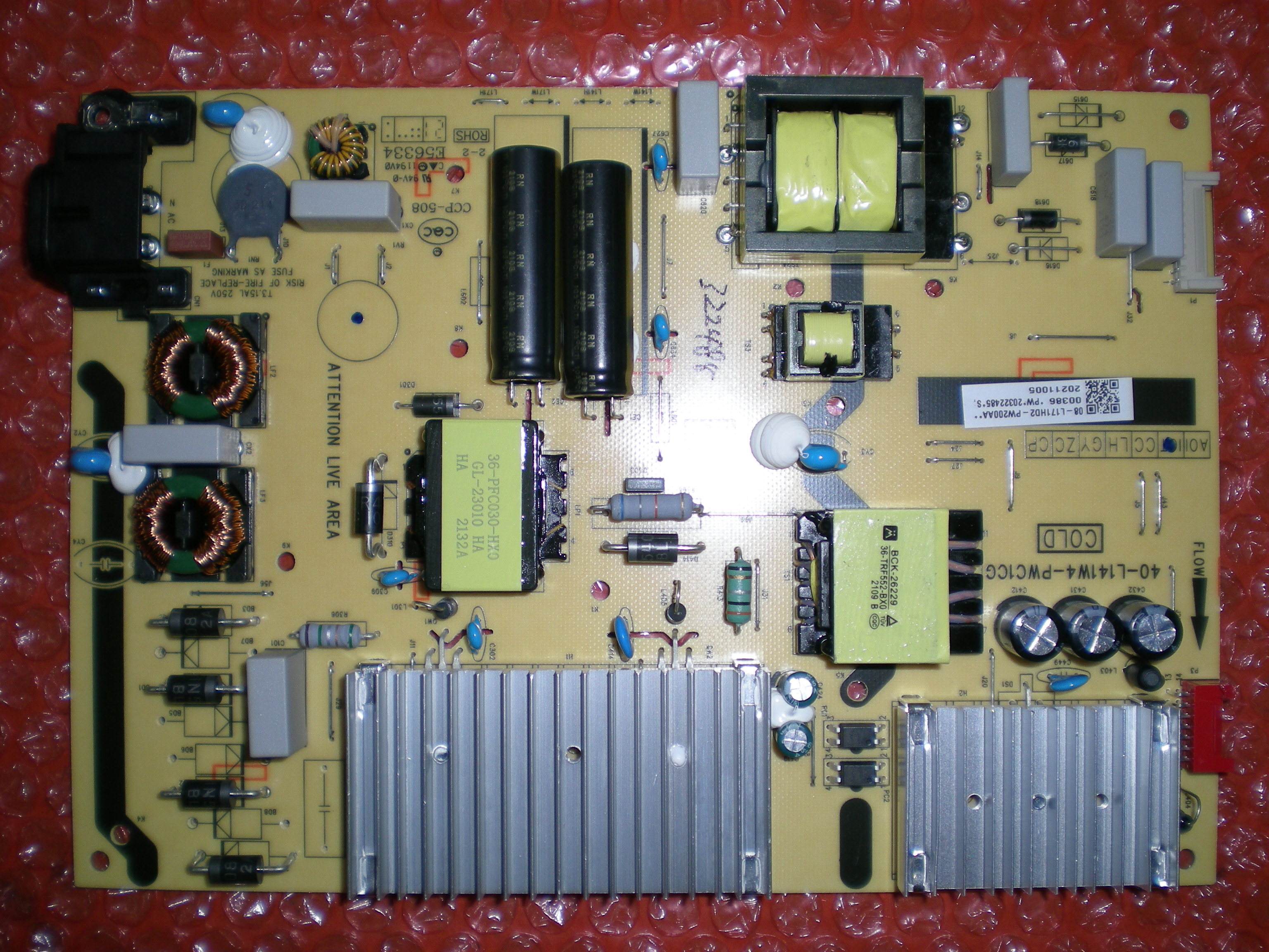TCL new original 65T6 65V8 65D8 65T6M LCD TV Power Board 40-L141W4-PWC1C