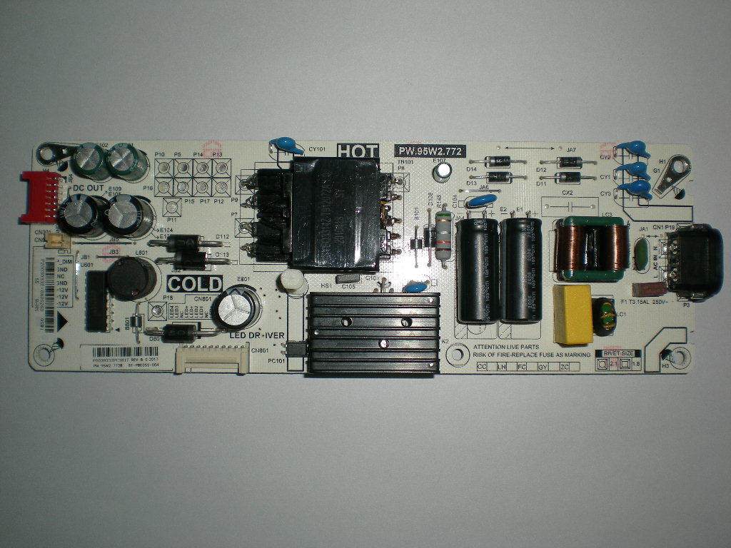 Brand new original installed TCL LCD TV 55A364 power board 81-PBE055-C04 PW 95W2 772