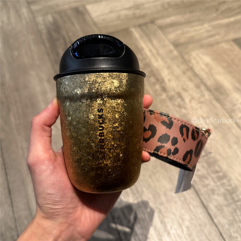 Starbucks Cup 2026 Leopard Print Coffee-Themed Compact Titanium Cup Insulated Portable Coffee Travel Mug with Handle and Sleeve Starbucks Cup 2026 Leopard Print Coffee-Themed Compact Titanium Cup Insulated Portable Coffee Travel Mug with Handle and Sleeve