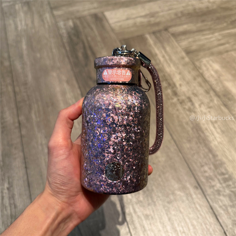 Starbucks Cup 2026 Punk Ballet Titanium Cup Insulated Portable Coffee Office Desk Portable Water Cup with Pendant