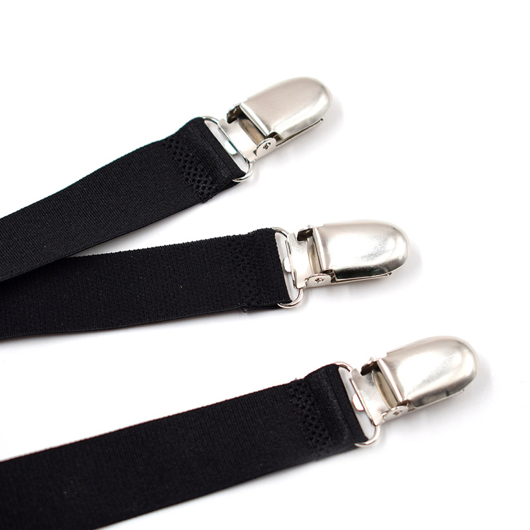 Clip garter nam mới chống kẹp garter clip Y-type clip chống nhăn clip vớ nylon đen quần tất nịt chân