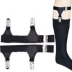 Nam mới garter đôi clip vớ chống trượt clip đen nylon nam và nữ điều chỉnh vớ clip dây nịt móc tất đẹp cho nữ Nịt Tất