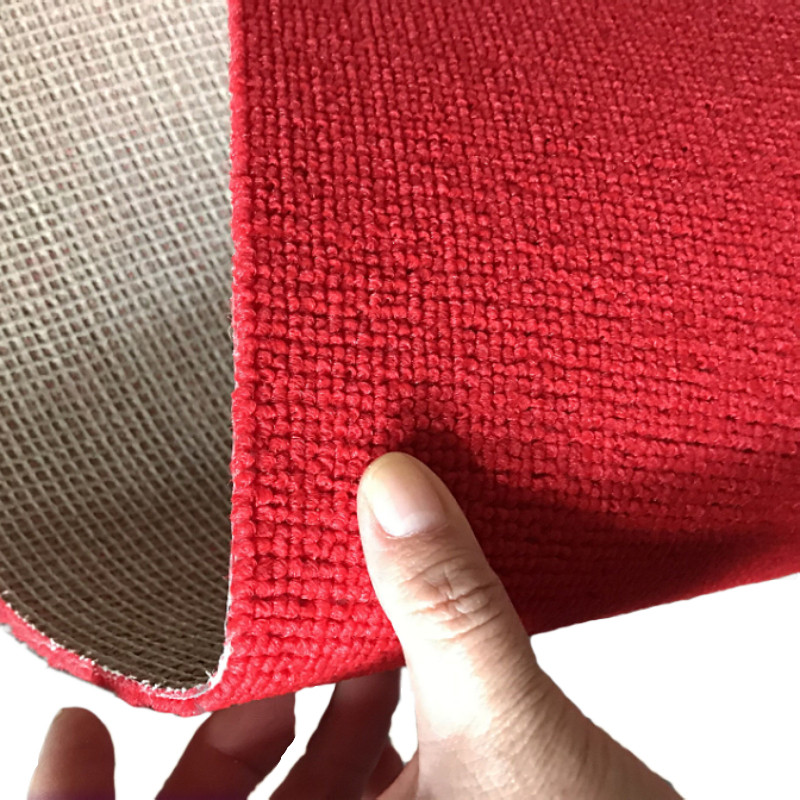 Big red capsule carpet doormat active stage carpet anti-skid mesh anti-slip mesh block encrypted small lace carpet