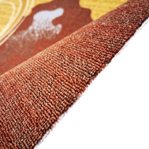 Multiple flower-type ring suede printed carpet bedrooms Living room KTV Shadow theatre full of soundproof fireproof carpet spot money