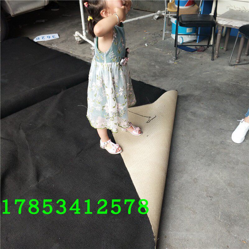 Fireproof carpet Second-hand inventory Old carpet Old open velvet carpet Second-hand ring velvet jacquard carpet warehouse factory workshop