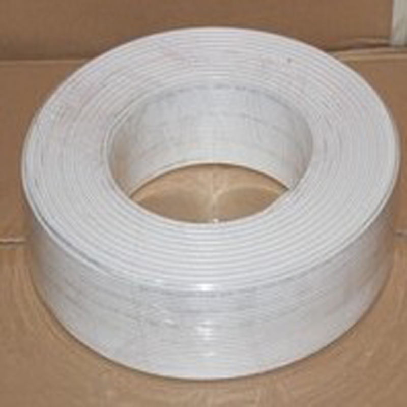 Two-core engineering telephone line circular 2 core single strand RJ11 telephone connection line one volume 100 m 