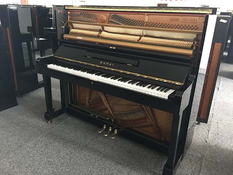 Đàn piano trung cổ Nhật Bản KAWAI Kawaii TP-125C chơi piano đen dọc - dương cầm yamaha ydp