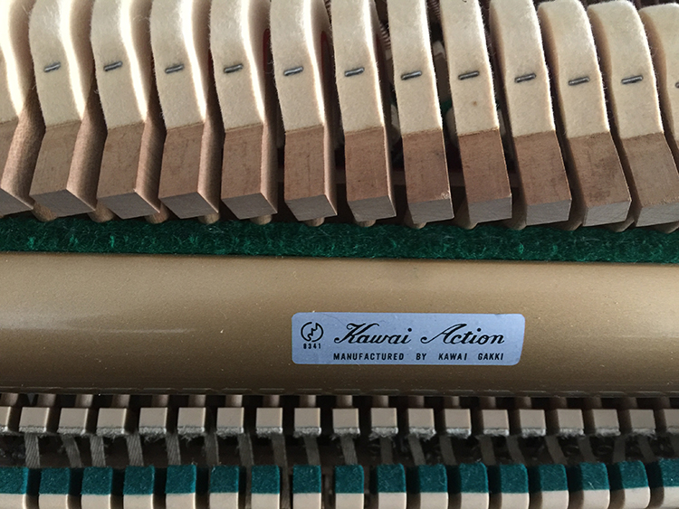 Đàn piano trung cổ Nhật Bản KAWAI Kawaii TP-125C chơi piano đen dọc - dương cầm yamaha ydp