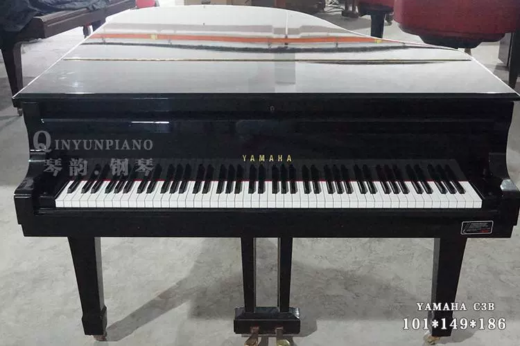 Đàn piano trung cổ Nhật Bản Yamaha Yamaha C3B màu đen tam giác phòng hòa nhạc chuyên nghiệp cao cấp - dương cầm