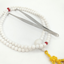 Thick and solid stainless steel long tweezers(upgraded version)Buddha supplies without words Lotus supplies Buddha Yilian Buddha Pavilion