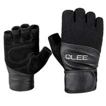 qlee fitness gloves men and women half finger non-slip extended wrist guard sports dumbbell equipment training breathable summer 1203