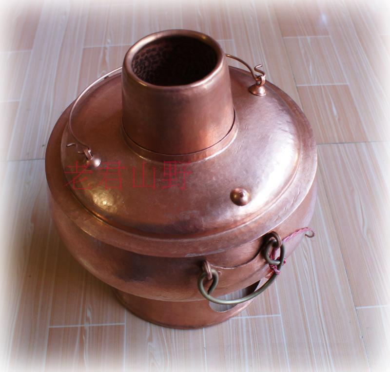 Yunnan Lijiang characteristic Naxi hot pot handmade hot pot Copper hot pot Fine copper hot pot send soup spoon