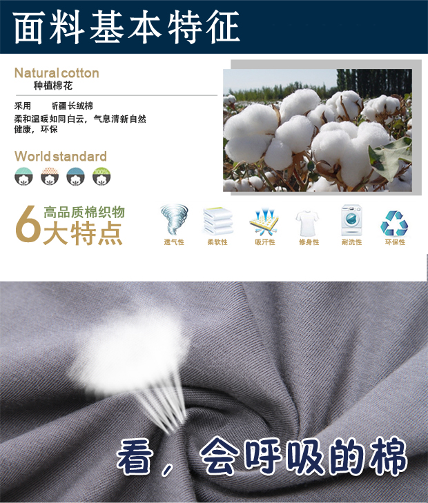 Người đàn ông của đồ lót cotton trung niên cha lỏng lẻo tăng người già đồ lót cao eo góc phẳng quần chất béo kích thước lớn quần short