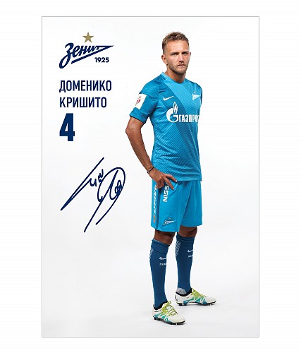 Krishith Italy Zenit official Insign card for official print card () spot