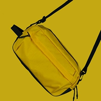 Желтый без картинки с плечевым ремнем