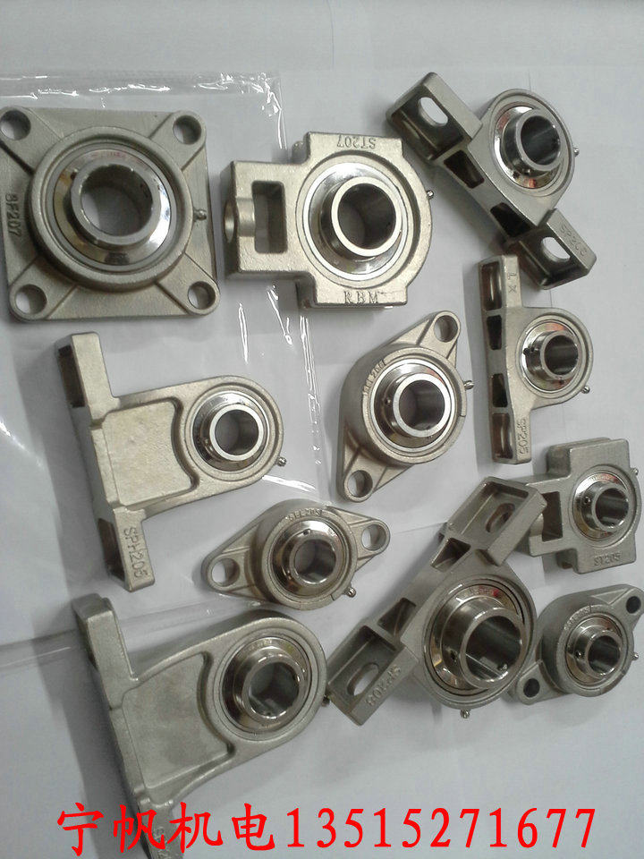 Stainless steel bearing seat factory price direct sale UCF207