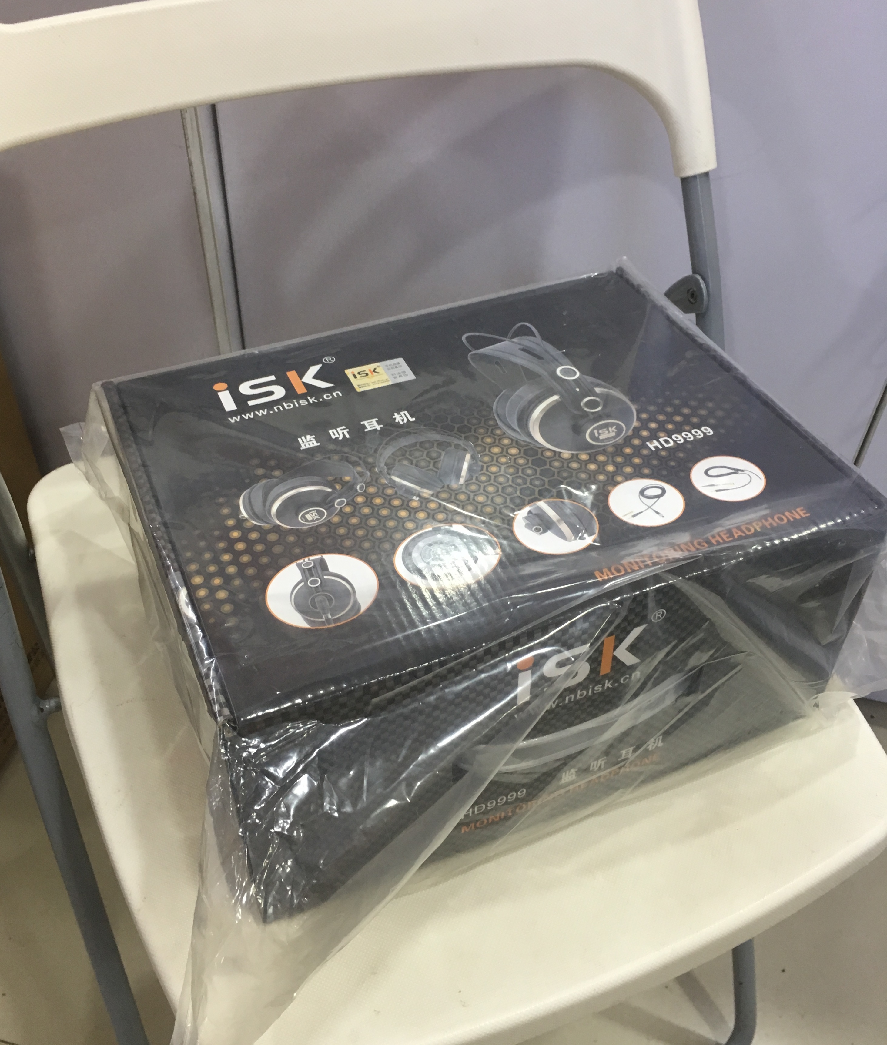 ISK HD9999 fully enclosed sound studio level professional listening headphones headsets high-end headphones-Taobao