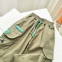 Брюки с зелеными гонгуо 005 рабочие брюки 005 рабочие штаны