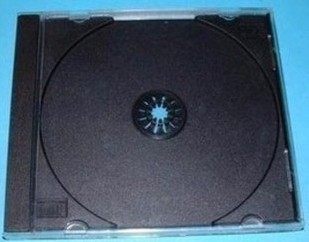 07 Ubottom CDs Box Black Bottom Entrusted Monolithic double sheet Boxes Square VCD Box DVD Box