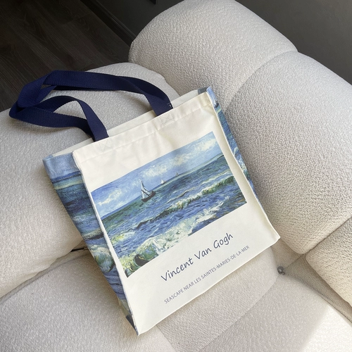 Морской тканевый мешок, вместительная и большая сумка на одно плечо, школьный рюкзак