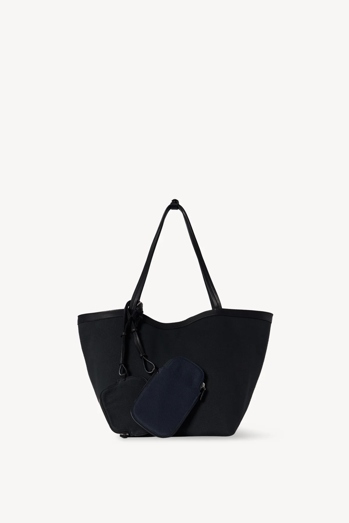 Сумка the row park tote three canvas 帆布拼牛皮单肩包托特包 正品代