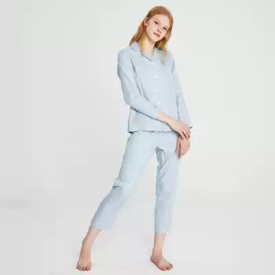 Purcotton cotton age 2020 Autumn Ladies gauze home set PUT201029