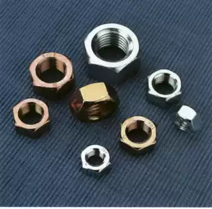 GB52 national standard hexagon nut galvanized color zinc nut M3M4M5M6M8M10M12M14 16 18-M30