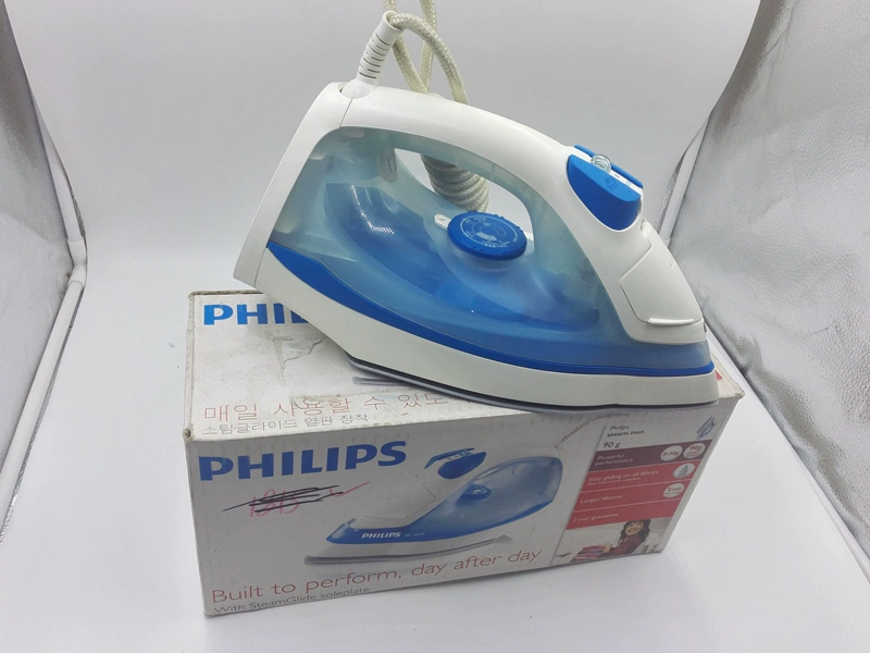 Máy xông hơi bàn ủi hơi nước Philips điều trị đặc biệt 1850W khử cặn đôi hiệu ứng - Điện sắt