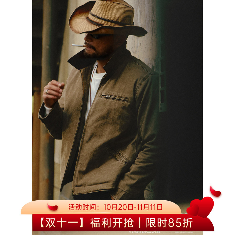 Atong American Retro Style J97 Detroit Jacket J001 Padded Workwear Jacket Autumn and Winter Style