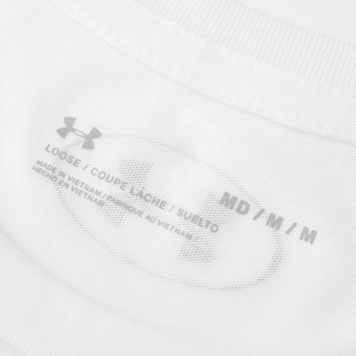 Under armour, летняя мягкая футболка с коротким рукавом, оверсайз, короткий рукав