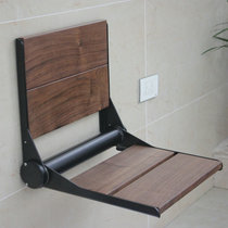 Felio walnut solid wood spring chair entrance stool wall chair wall chair bathroom shower shoe changing chair and stool