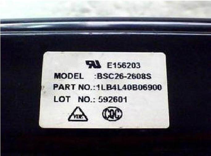 The Sanyo TV TV High Voltage Package BSC26-2608S (1LB4L40B06900)