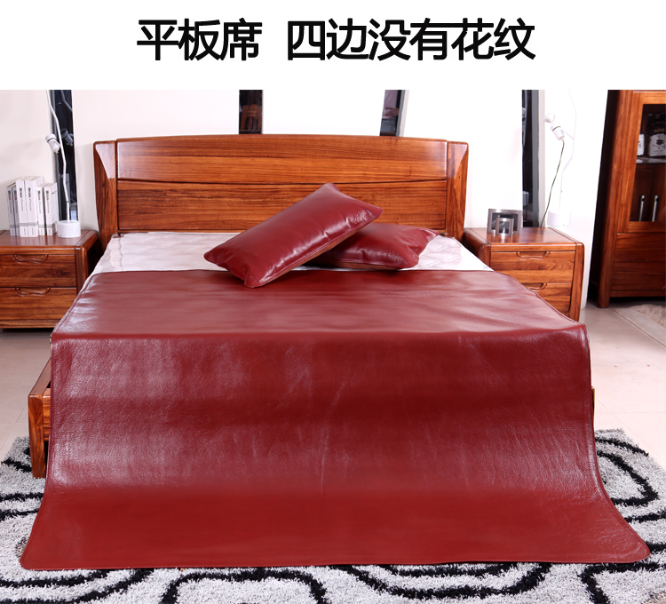 Ba mảnh lớp đầu tiên của tự nhiên ghế da da ghế da Màu mat Ruanxi 1,8 m 1,5 m đặc biệt ghế cứng - Thảm mùa hè chiếu nằm mát lưng cho be