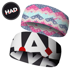 повязка на голову 德国进口had运动头巾发带潮牌头带男女防晒跑步健身吸汗带宽边