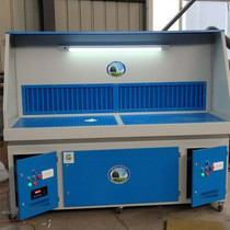 Dust removal and grinding work platform workshop welding dust removal and purification workbench polishing vacuum workbench grinding table