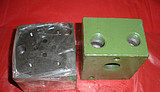 Hydraulic station standard valve plate Oil block Solenoid valve base plate 6 diameter 02 valve base plate