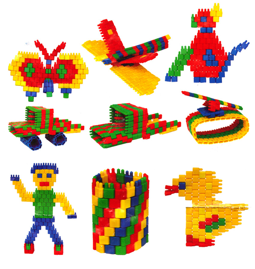 350g Rocket Sub Warhead Parquet of Building Blocks Tabletop Puzzle Toy Kindergarten Teaching Aids Children Toy Batch