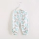 Quần cotton bé gái bằng vải lụa muỗi mùa hè trẻ em quần cotton pyjama nhân tạo nam và nữ Quần cotton cotton mỏng phần dài - Quần