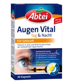 Germany Abtei Augen Vital lutein day and night Eye capsules 30 capsules