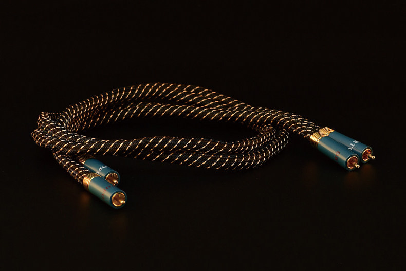 Neural Line Handwoven US West Electric Antique Audio Line Signal Line (gilded head)